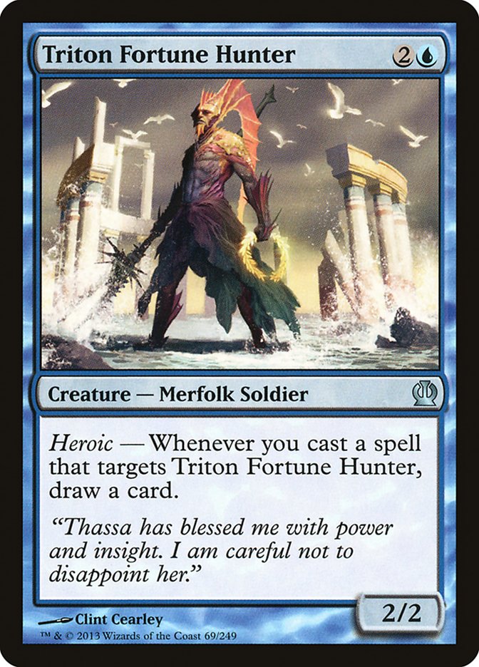 Triton Fortune Hunter [Theros] | Black Swamp Games