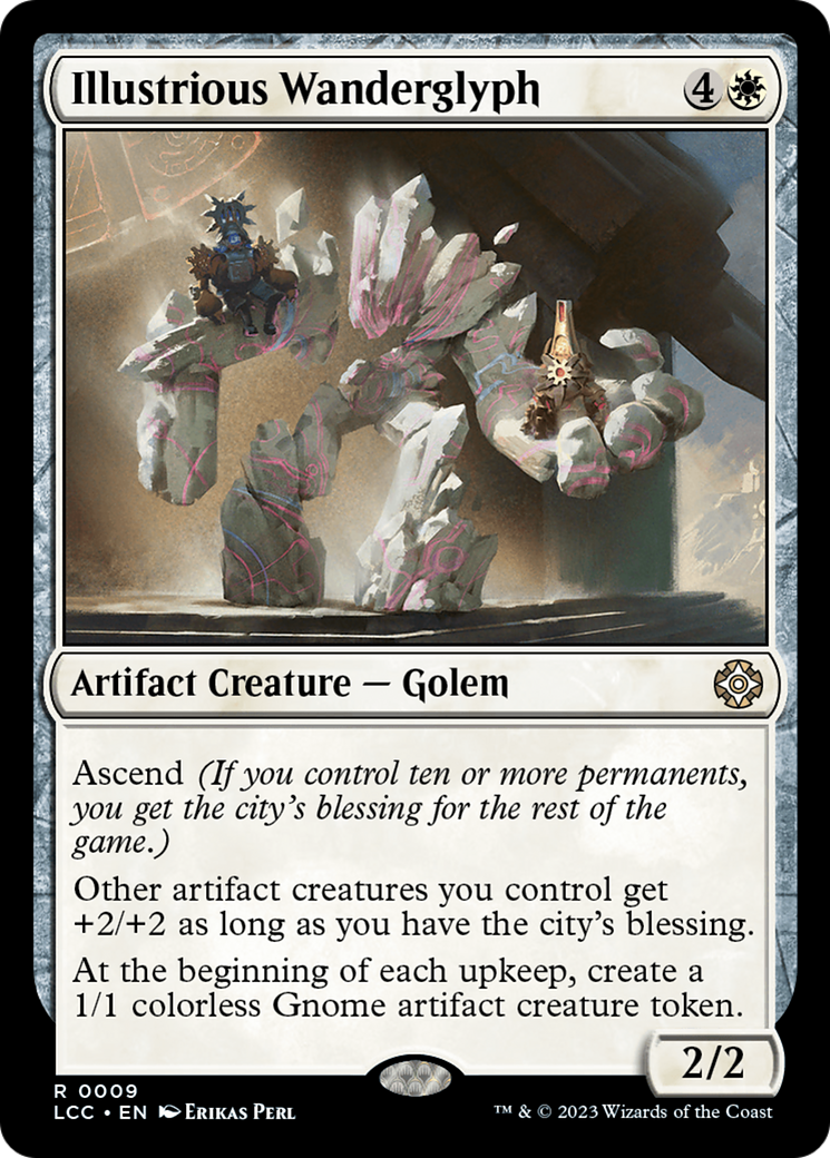 Illustrious Wanderglyph [The Lost Caverns of Ixalan Commander] | Black Swamp Games