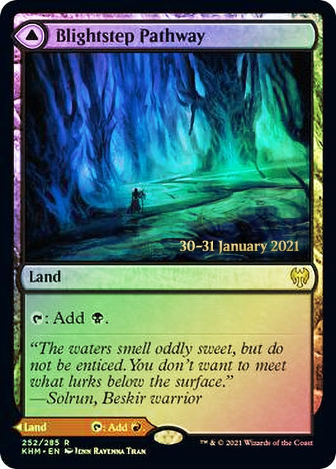 Blightstep Pathway // Searstep Pathway [Kaldheim Prerelease Promos] | Black Swamp Games