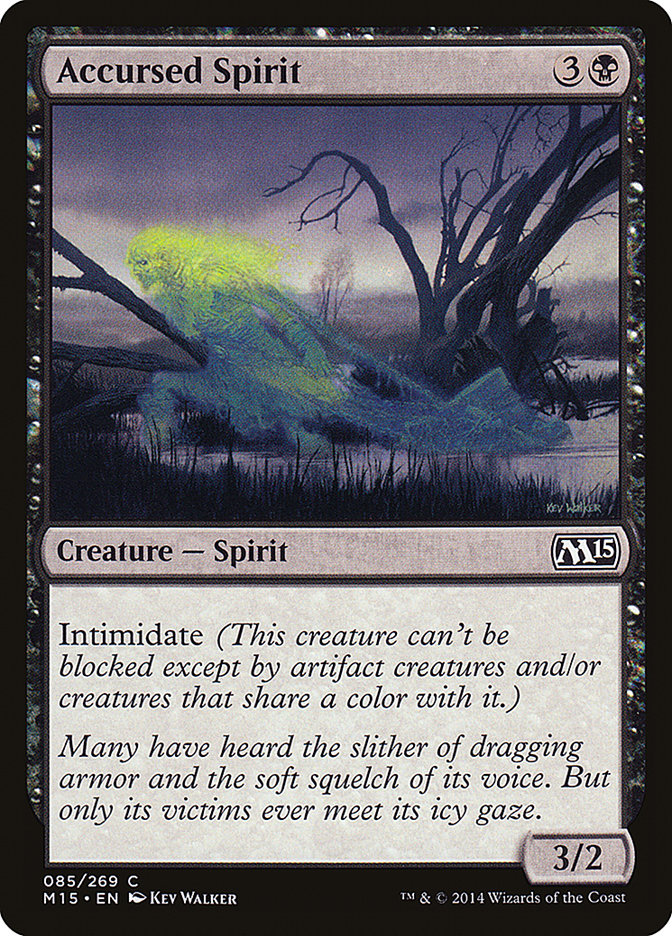 Accursed Spirit [Magic 2015] | Black Swamp Games