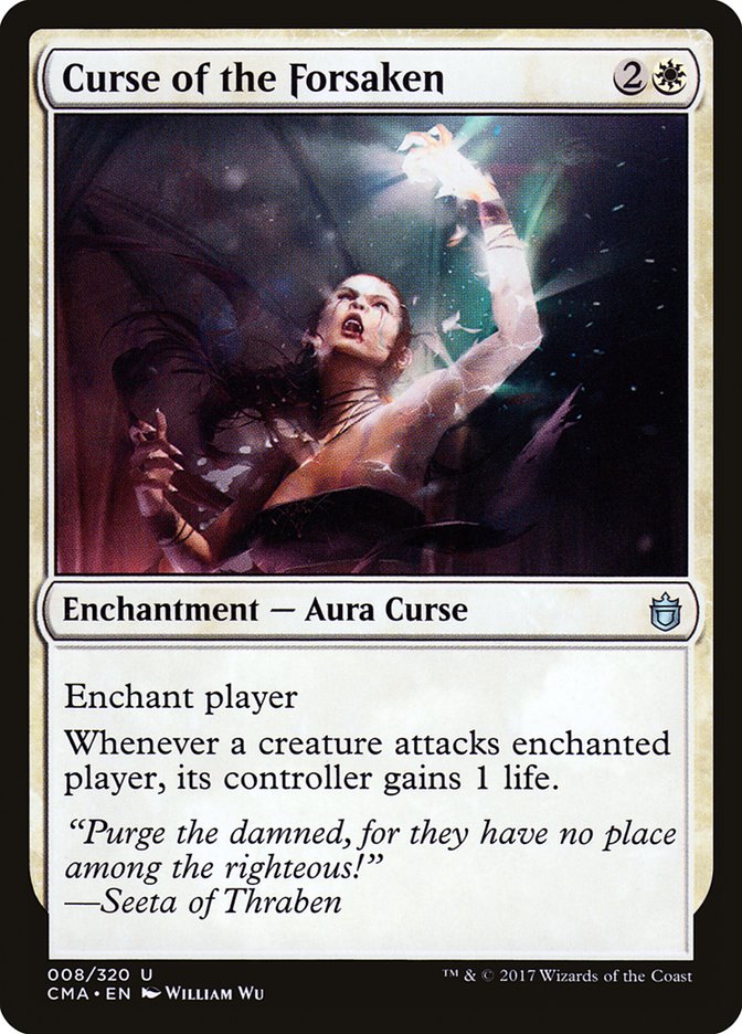Curse of the Forsaken [Commander Anthology] | Black Swamp Games
