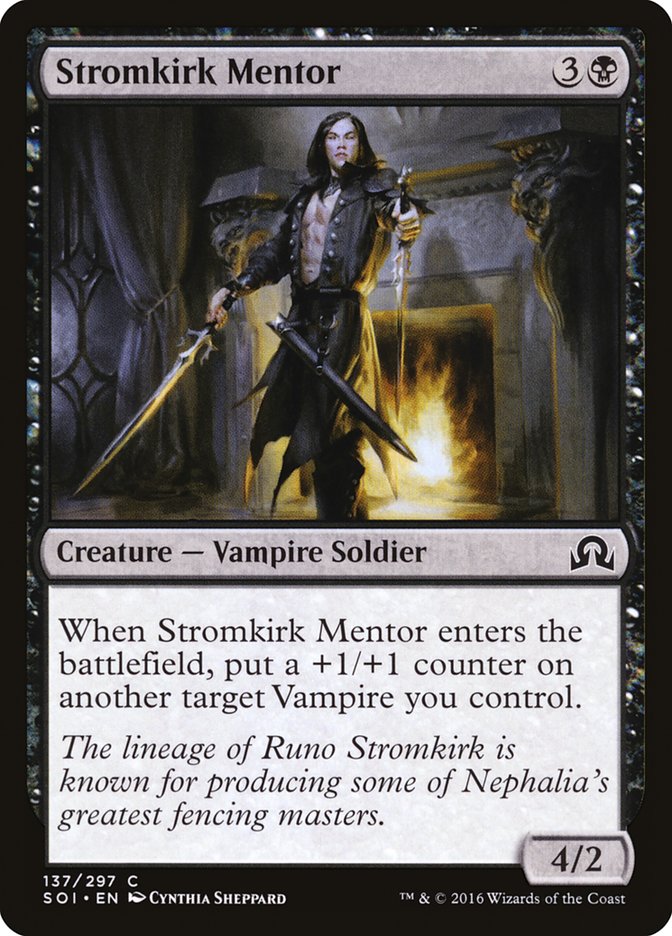 Stromkirk Mentor [Shadows over Innistrad] | Black Swamp Games