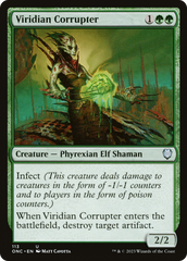 Viridian Corrupter [Phyrexia: All Will Be One Commander] | Black Swamp Games