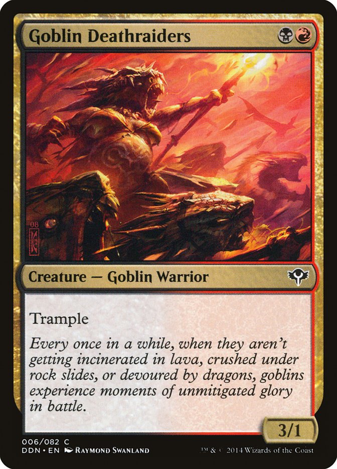 Goblin Deathraiders [Duel Decks: Speed vs. Cunning] | Black Swamp Games