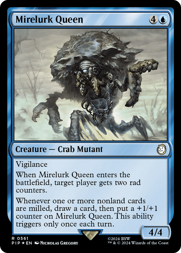 Mirelurk Queen (Surge Foil) [Fallout] | Black Swamp Games