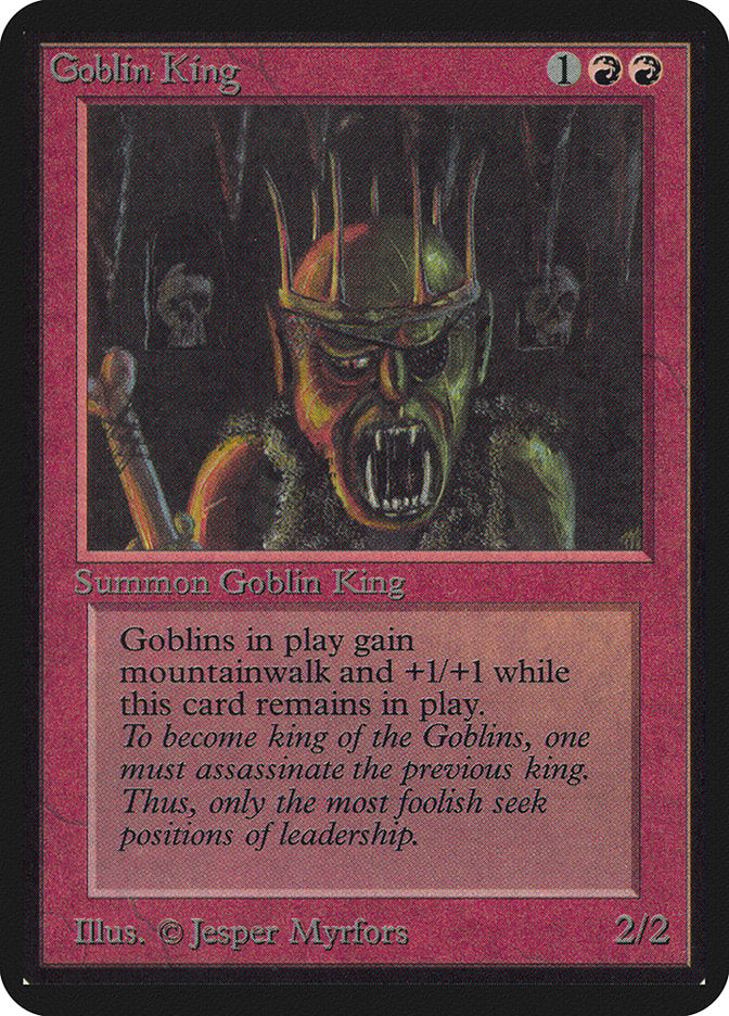 Goblin King [Alpha Edition] | Black Swamp Games