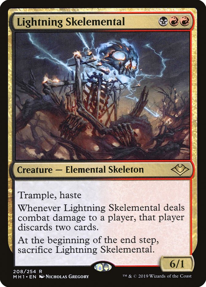 Lightning Skelemental [Modern Horizons] | Black Swamp Games
