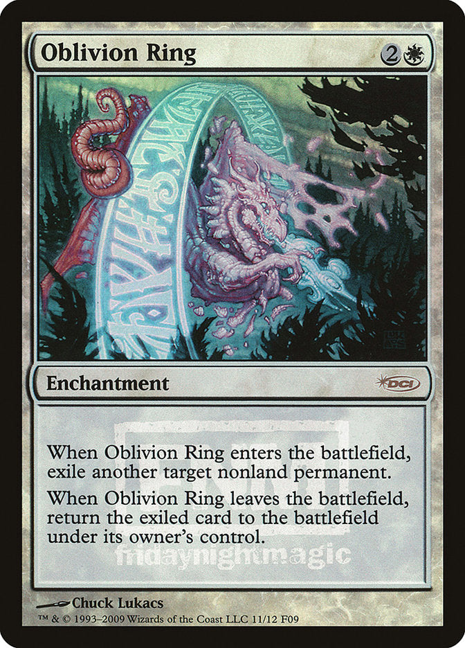Oblivion Ring [Friday Night Magic 2009] | Black Swamp Games