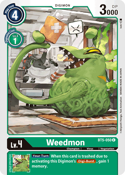 Weedmon [BT5-050] [Battle of Omni] | Black Swamp Games