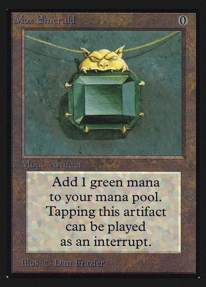 Mox Emerald [International Collectors' Edition] | Black Swamp Games