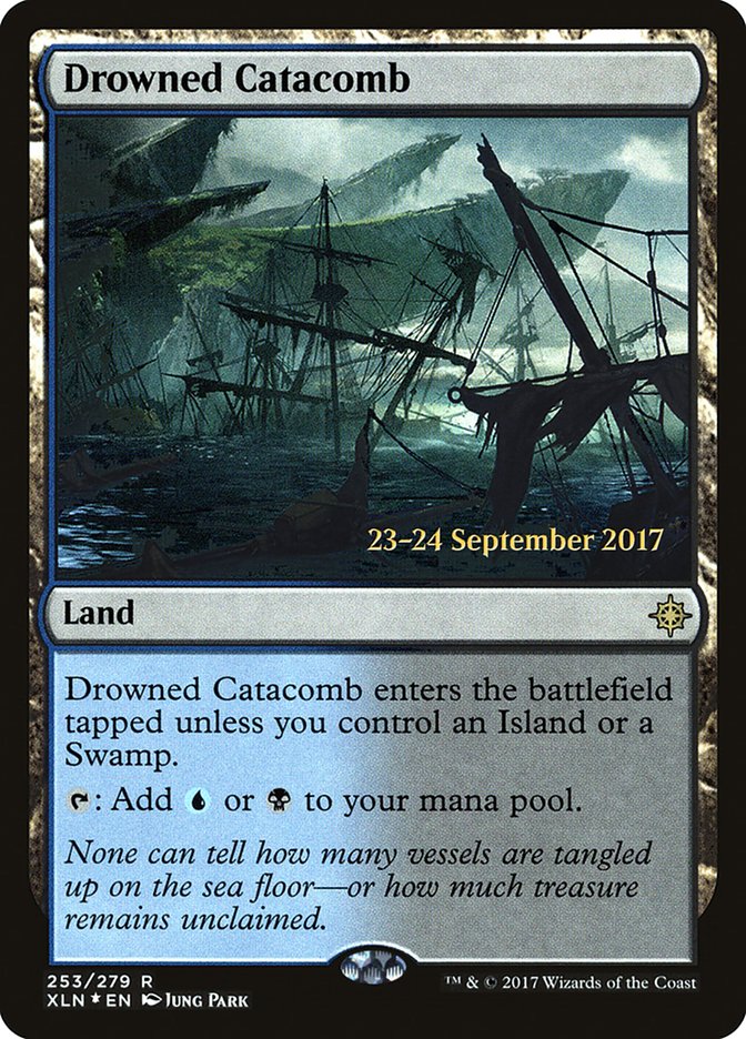 Drowned Catacomb [Ixalan Prerelease Promos] | Black Swamp Games