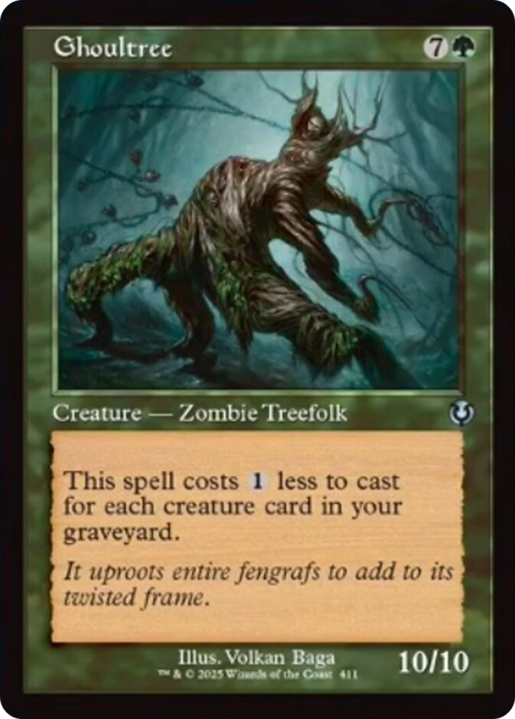 Ghoultree (Retro Frame) [Innistrad Remastered] | Black Swamp Games