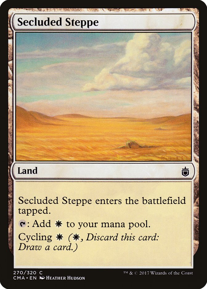 Secluded Steppe [Commander Anthology] | Black Swamp Games