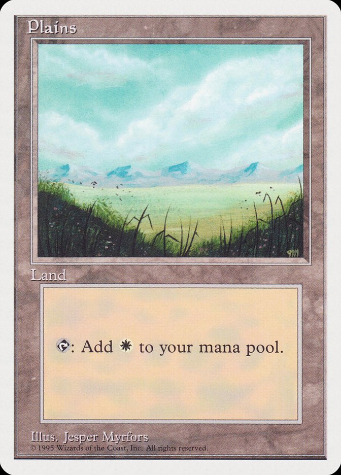 Plains (No Trees, Signature on Bottom Right) [Rivals Quick Start Set] | Black Swamp Games