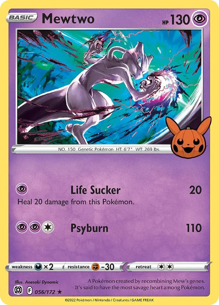 Mewtwo (056/172) [Trick or Trade] | Black Swamp Games