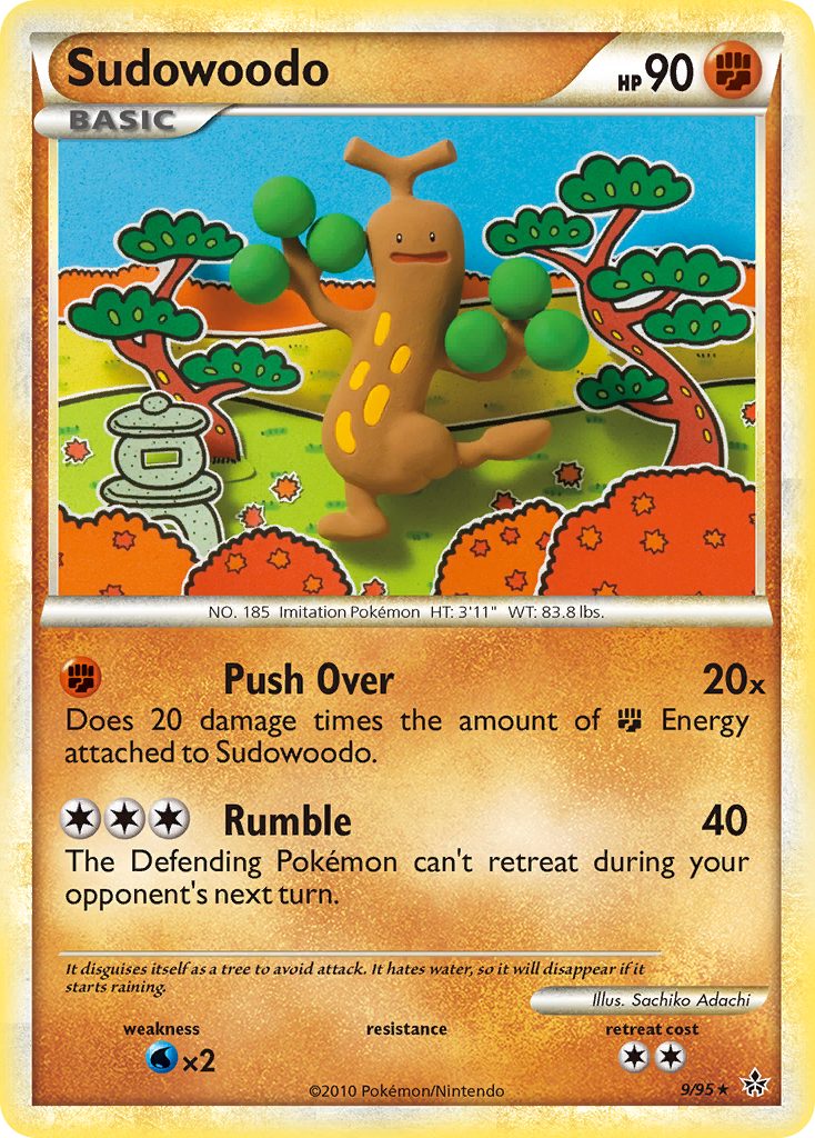 Sudowoodo (9/95) [HeartGold & SoulSilver: Unleashed] | Black Swamp Games