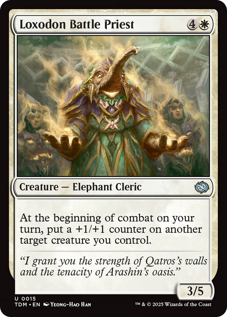 Loxodon Battle Priest [Tarkir: Dragonstorm] | Black Swamp Games