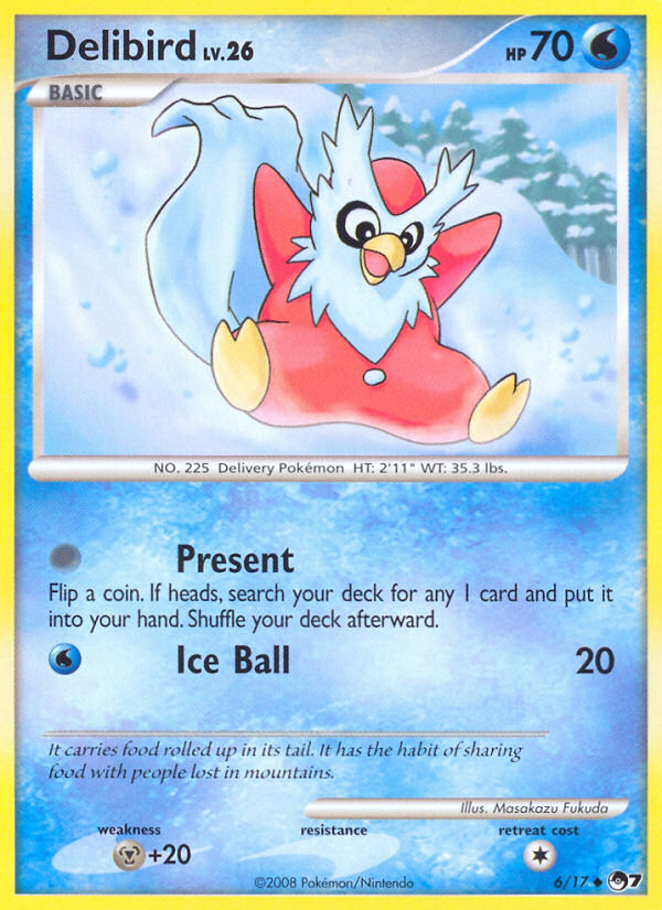 Delibird (6/17) [POP Series 7] | Black Swamp Games