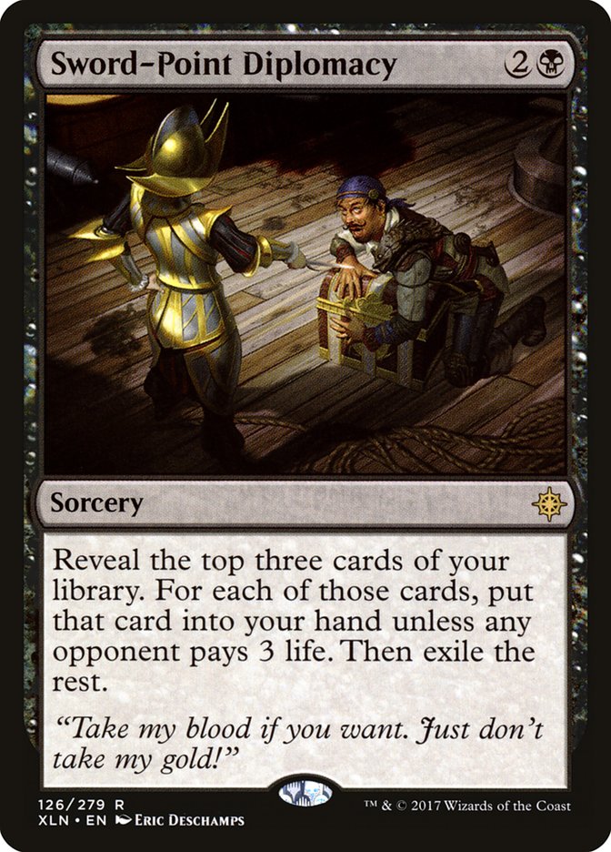 Sword-Point Diplomacy [Ixalan] | Black Swamp Games