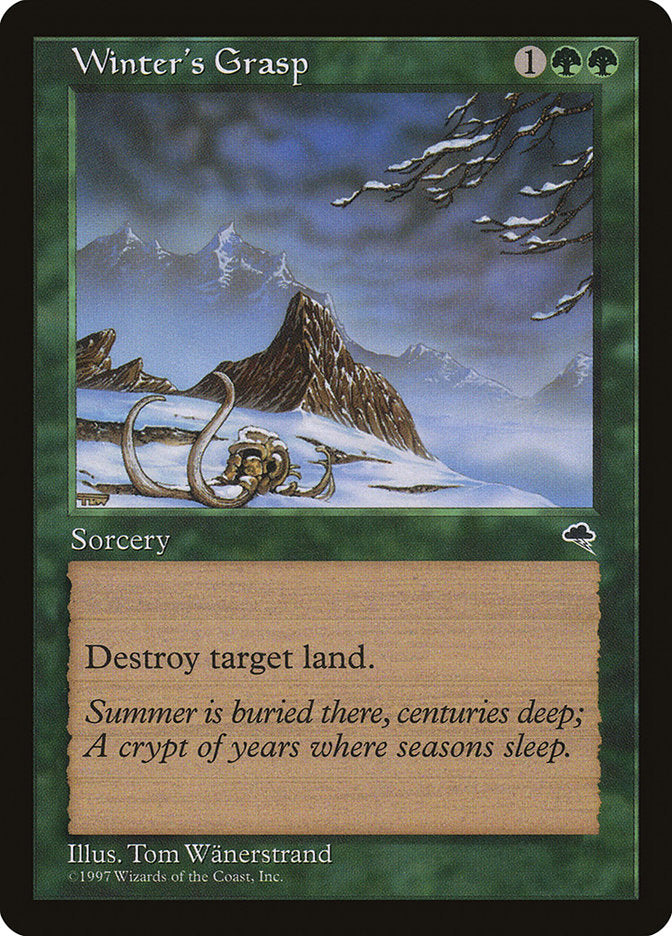 Winter's Grasp [Tempest] | Black Swamp Games