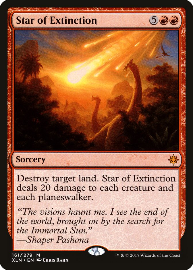 Star of Extinction [Ixalan] | Black Swamp Games