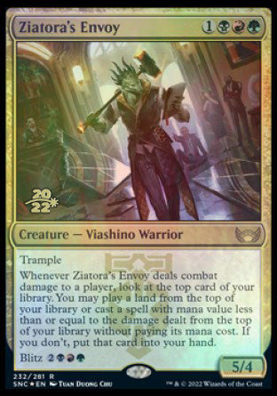 Ziatora's Envoy [Streets of New Capenna Prerelease Promos] | Black Swamp Games