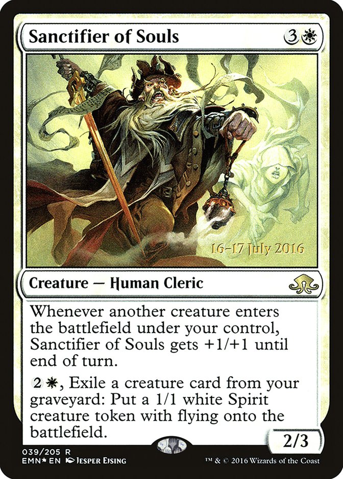 Sanctifier of Souls [Eldritch Moon Prerelease Promos] | Black Swamp Games