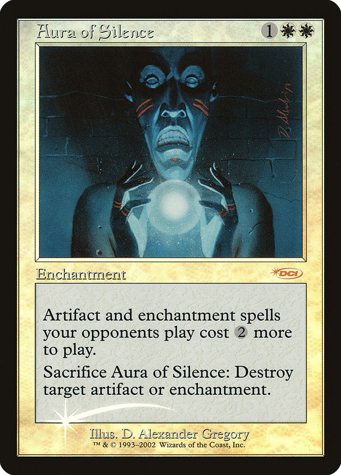 Aura of Silence [Friday Night Magic 2002] | Black Swamp Games