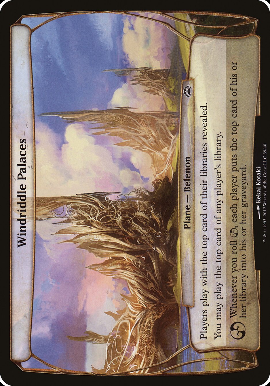 Windriddle Palaces (Planes) [Planechase 2012 Planes] | Black Swamp Games