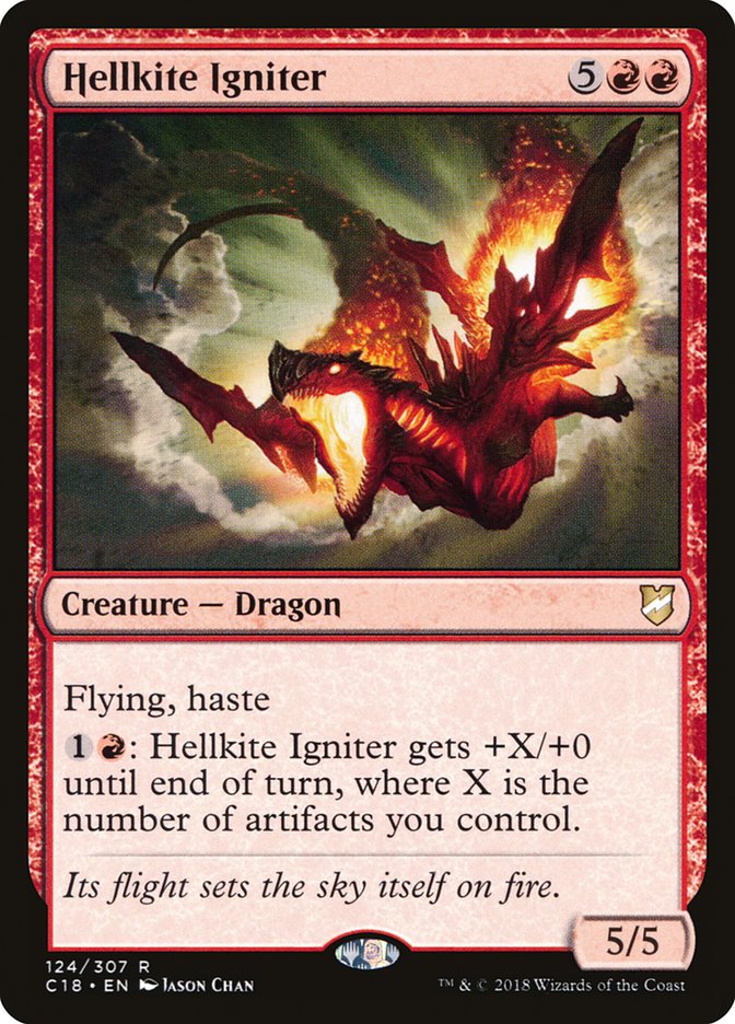 Hellkite Igniter [Commander 2018] | Black Swamp Games
