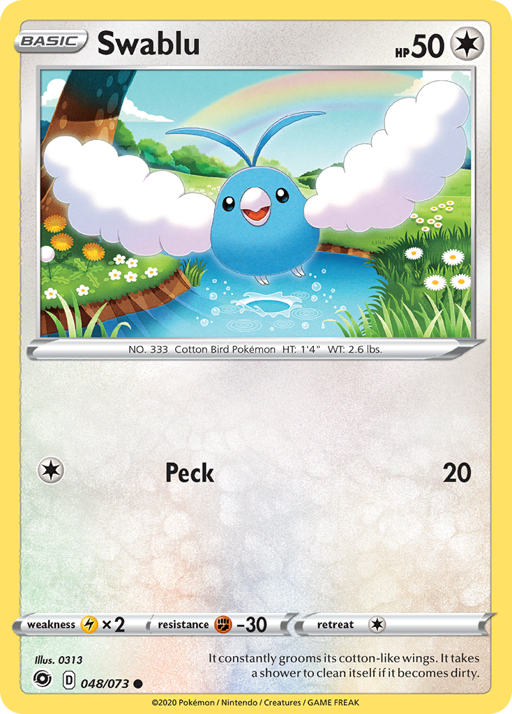 Swablu (048/073) [Sword & Shield: Champion's Path] | Black Swamp Games