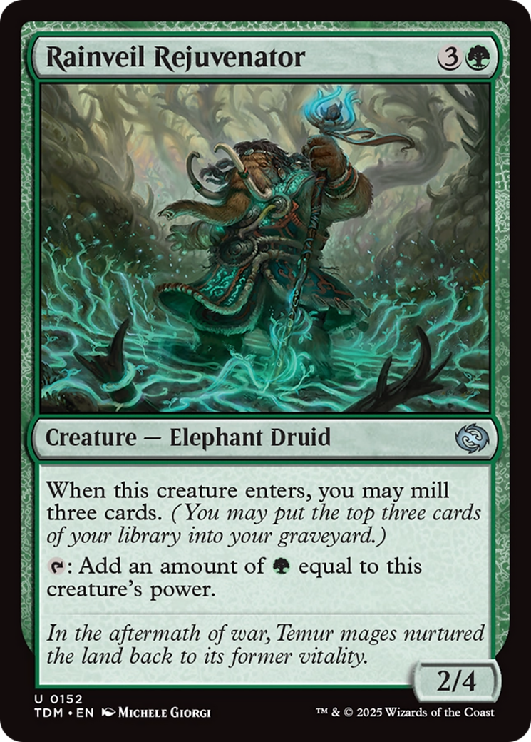 Rainveil Rejuvenator [Tarkir: Dragonstorm] | Black Swamp Games