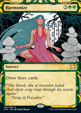 Harmonize (Foil Etched) [Strixhaven: Mystical Archive] | Black Swamp Games