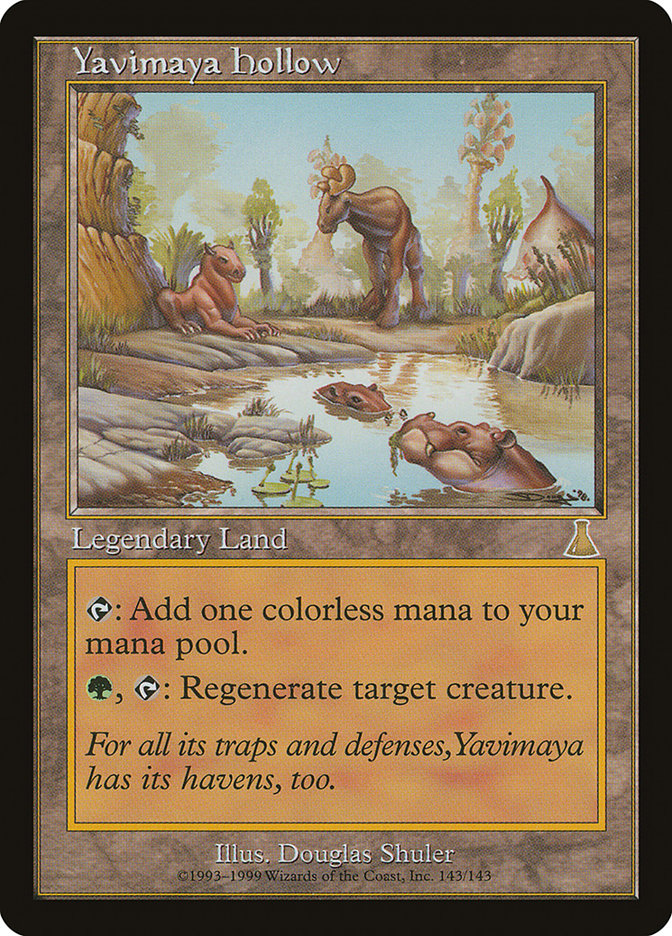 Yavimaya Hollow [Urza's Destiny] | Black Swamp Games