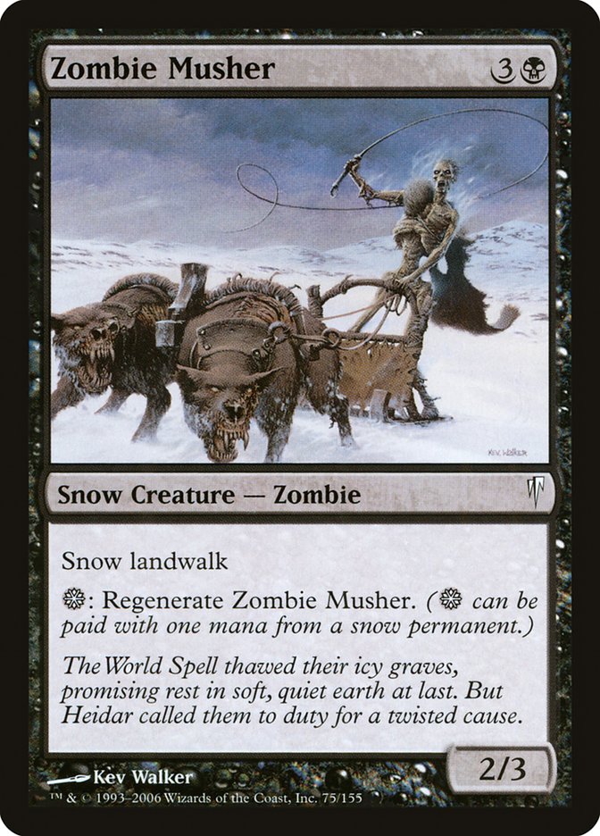 Zombie Musher [Coldsnap] | Black Swamp Games
