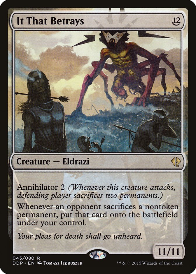 It That Betrays [Duel Decks: Zendikar vs. Eldrazi] | Black Swamp Games