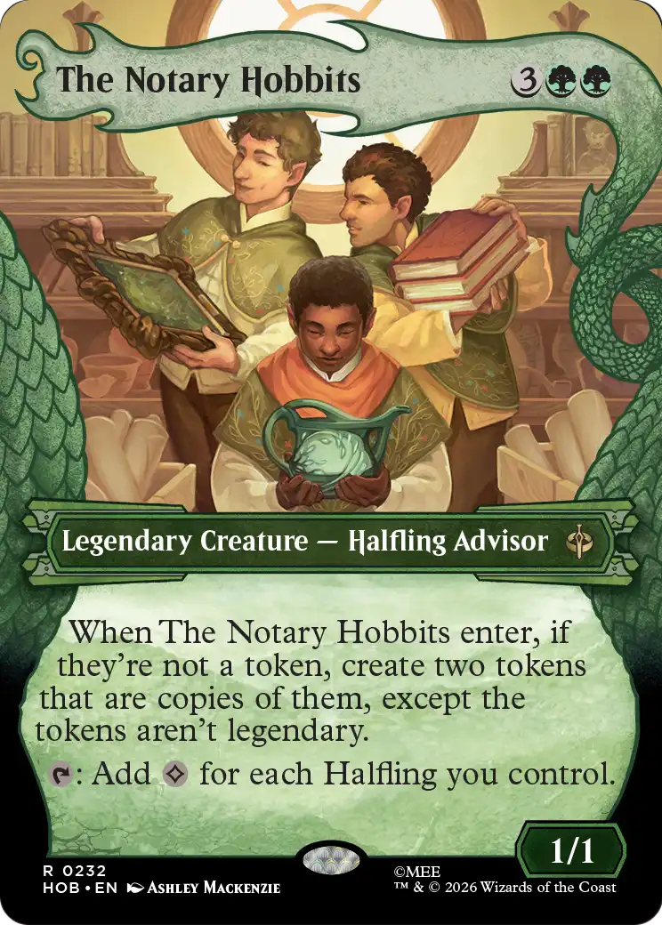 The Notary Hobbits (Showcase) [The Hobbit] | Black Swamp Games