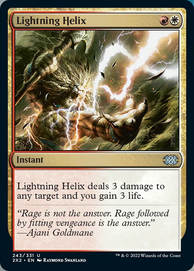 Lightning Helix [Double Masters 2022] | Black Swamp Games
