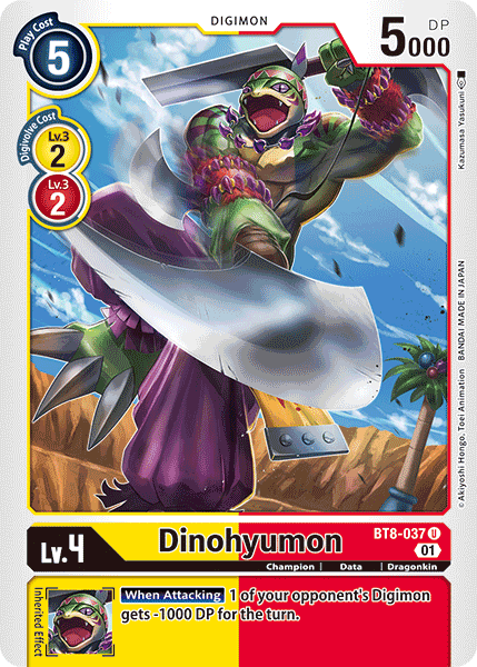 Dinohyumon [BT8-037] [New Awakening] | Black Swamp Games