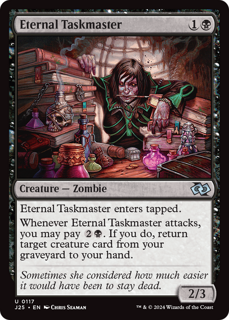 Eternal Taskmaster [Foundations Jumpstart] | Black Swamp Games