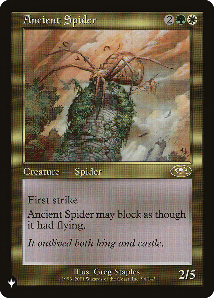 Ancient Spider [The List] | Black Swamp Games
