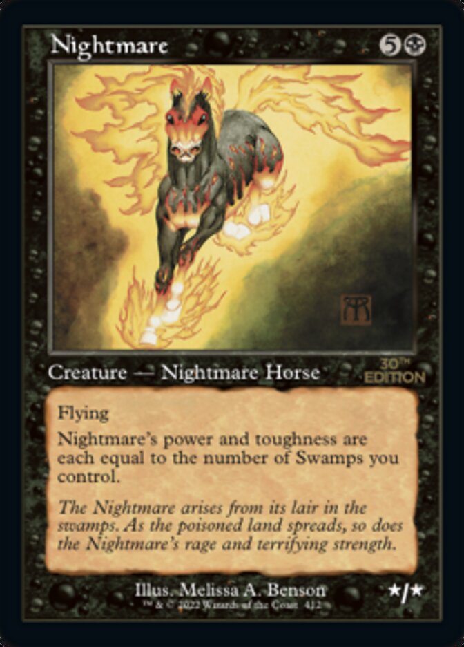 Nightmare (Retro) [30th Anniversary Edition] | Black Swamp Games