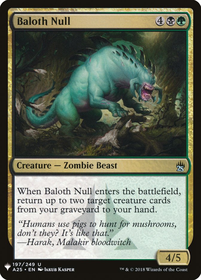 Baloth Null [Mystery Booster] | Black Swamp Games