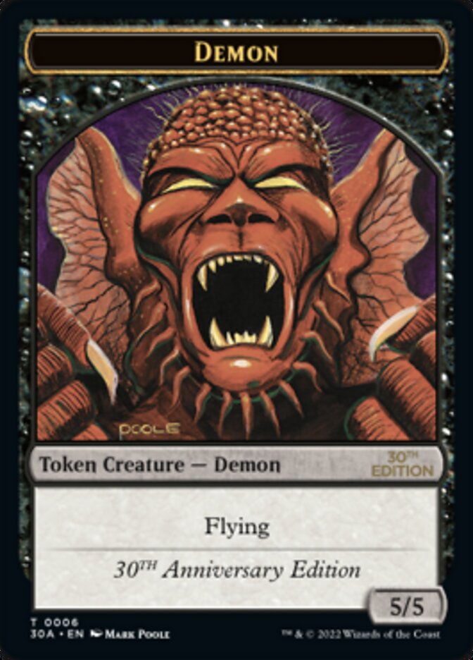 Demon Token [30th Anniversary Tokens] | Black Swamp Games