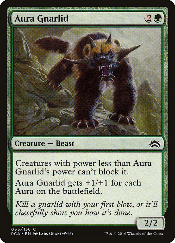 Aura Gnarlid [Planechase Anthology] | Black Swamp Games
