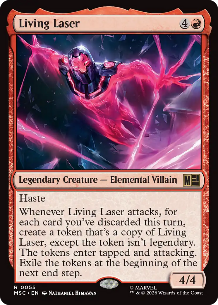 Living Laser [Marvel Super Heroes Commander] | Black Swamp Games