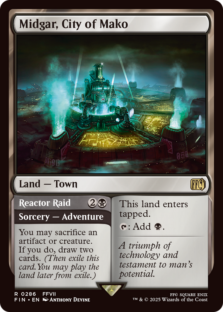 Midgar, City of Mako [FINAL FANTASY] | Black Swamp Games