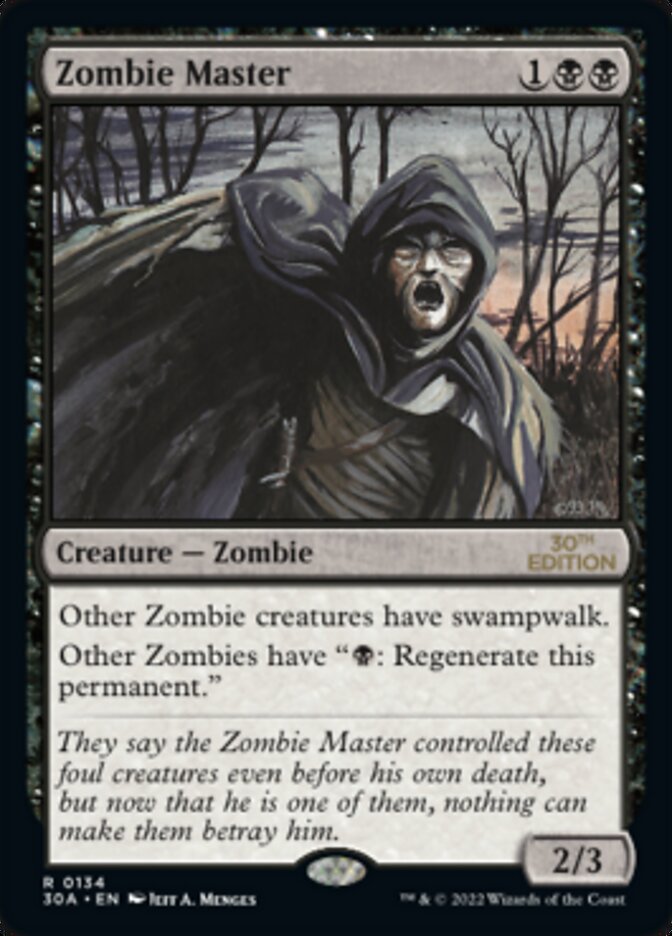 Zombie Master [30th Anniversary Edition] | Black Swamp Games
