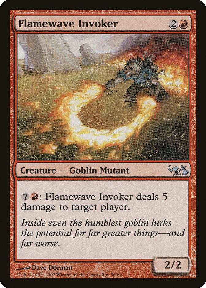Flamewave Invoker [Duel Decks: Elves vs. Goblins] | Black Swamp Games
