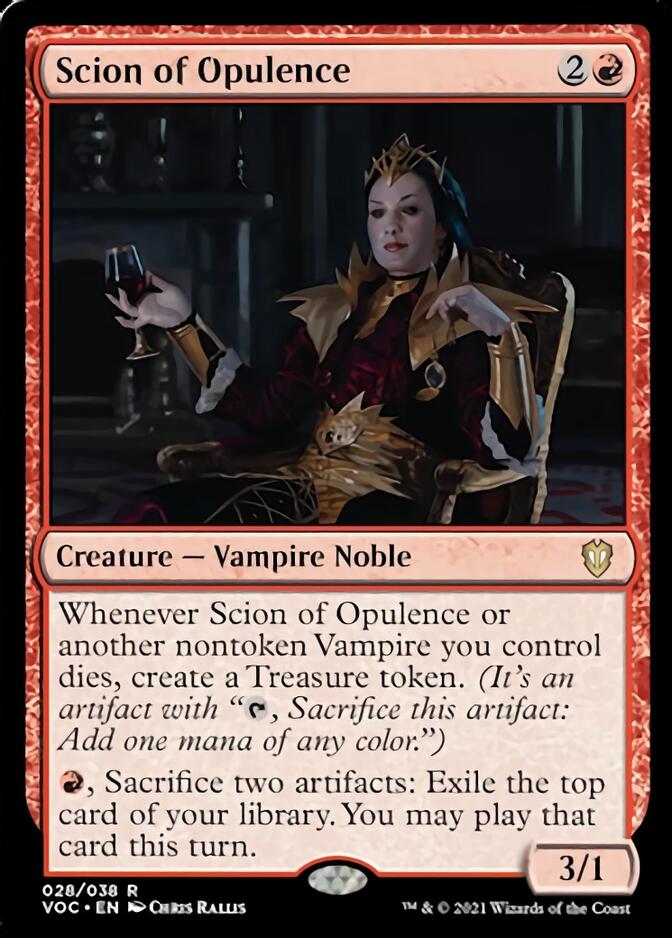 Scion of Opulence [Innistrad: Crimson Vow Commander] | Black Swamp Games